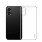 For vivo Y02s MOFI Ming Series Ultra-thin TPU Phone Case(Transparent) - 1