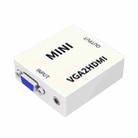 JSM Mini Size HD 1080P VGA to HDMI Scaler Box Audio Video Digital Converter Adapter - 1
