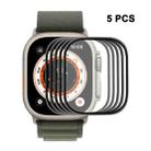 5 PCS ENKAY 3D Soft PC Edge PMMA Screen Film For Apple Watch Ultra / Ultra 2 / Ultra 3 49mm - 1