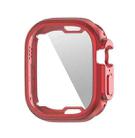 ENKAY Electroplated Soft TPU Case with Screen Film For Apple Watch Ultra 49mm(Red) - 1