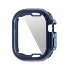 ENKAY Electroplated Soft TPU Case with Screen Film For Apple Watch Ultra 49mm(Blue) - 1