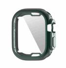 ENKAY Electroplated Soft TPU Case with Screen Film For Apple Watch Ultra 49mm(Deep Green) - 1