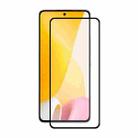 For Xiaomi 12 Lite ENKAY Full Glue 0.26mm 9H 2.5D Tempered Glass Full Film - 1