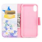 Colored Drawing Pattern Horizontal Flip Leather Case for Samsung GalaxyJ710,with Holder & Card Slots & Wallet(Butterfly Love) - 1