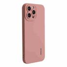 For iPhone 14 ENKAY Liquid Silicone Shockproof Phone Case (Pink) - 1