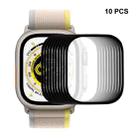 For Apple Watch Ultra 49mm 10pcs ENKAY 9H Full Cover Tempered Glass Watch Film - 1