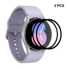 2 PCS For Samsung Galaxy Watch5 40mm ENKAY 9H Full Cover Tempered Glass Watch Film - 1