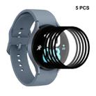 5 PCS For Samsung Galaxy Watch5 44mm ENKAY 9H Full Cover Tempered Glass Watch Film - 1