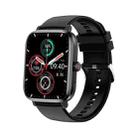 HK20 1.85 inch Color Screen Smart Watch,Support Heart Rate Monitoring/Blood Pressure Monitoring(Black) - 1