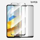 For Xiaomi Poco M5 10pcs ENKAY Full Glue 0.26mm 9H 2.5D Tempered Glass Full Film - 1