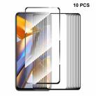 For Xiaomi Poco M5s 10pcs ENKAY Full Glue 0.26mm 9H 2.5D Tempered Glass Full Film - 1