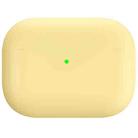 For Apple AirPods Pro 2 2022 ENKAY Ultra-thin Silicone Case(Yellow) - 1