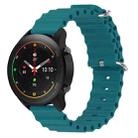 For Xiaomi MI Watch S1 Pro 22mm Ocean Style Silicone Solid Color Watch Band(Green) - 1