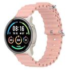 For Xiaomi MI Watch Sport 22mm Ocean Style Silicone Solid Color Watch Band(Pink) - 1