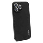 For iPhone 14 Pro ENKAY Liquid Silicone Shockproof Soft Phone Case(Black) - 1