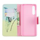 Colored Drawing Pattern Horizontal Flip Leather Case for Huawei P30,with Holder & Card Slots & Wallet(Feather Bird) - 1