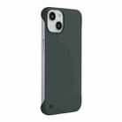 For iPhone 14 Plus ENKAY Matte Frameless PC Phone Case(Dark Green) - 1