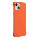 For iPhone 14 Plus ENKAY Matte Frameless PC Phone Case(Orange) - 1