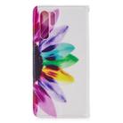 Colored Drawing Pattern Horizontal Flip Leather Case for Huawei P30 Pro,with Holder & Card Slots & Wallet(Sunflower) - 3