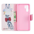 Colored Drawing Pattern Horizontal Flip Leather Case for Huawei P30 Pro,with Holder & Card Slots & Wallet(Deer) - 1