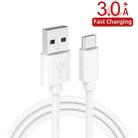 65W Dual PD Type-C + 3 x USB Multi Port Charger with 3A USB to Type-C Data Cable, EU Plug(White) - 3