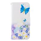 Colored Drawing Pattern Horizontal Flip Leather Case for Huawei P Smart & Honor 10 Lite, with Holder & Card Slots & Wallet(Butterfly Love) - 1