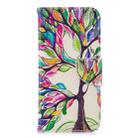 Colored Drawing Pattern Horizontal Flip Leather Case for Huawei P Smart & Honor 10 Lite, with Holder & Card Slots & Wallet(Tree of Life) - 1