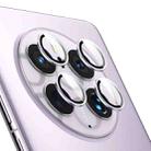 For Huawei Mate 50 / 50E ENKAY 9H Rear Camera Aluminium Alloy Tempered Glass Film(Purple) - 1