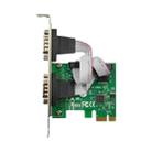ST316 2 Ports RS232 To PCIE Converter Card AX99100 Chipset - 5