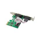 ST316 2 Ports RS232 To PCIE Converter Card AX99100 Chipset - 6
