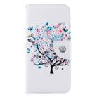 Colored Drawing Pattern Horizontal Flip Leather Case for Huawei Honor 8C, with Holder & Card Slots & Wallet(Tree) - 1