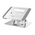 D088 Portable Aluminum 360 Degree Rotating Height Flexible Adjustable Notebook Laptop Stand - 1