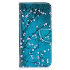Colored Drawing Pattern Horizontal Flip Leather Case for Huawei Mate 20 Lite, with Holder & Card Slots & Wallet(Plum Blossom) - 1