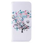 Colored Drawing Pattern Horizontal Flip Leather Case for Huawei Mate 20 Lite, with Holder & Card Slots & Wallet(Tree) - 1