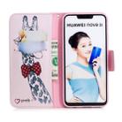 Colored Drawing Pattern Horizontal Flip Leather Case for Huawei Nova 3i&P smart plus,with Holder & Card Slots & Wallet(Deer) - 1