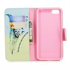 Colored Drawing Pattern Horizontal Flip Leather Case for HuaweiY5&Y5Prime,with Holder & Card Slots & Wallet(Feather Bird) - 1