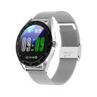 K7 1.3 inch IPS Color Screen Smartwatch IP68 Waterproof,Metal Watchband,Support Call Reminder /Heart Rate Monitoring /Blood Pressure Monitoring/Sleep Monitoring/Sedentary Reminder(Silver) - 1