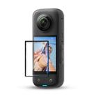 For Insta360 X3 2pcs Transparent HD Curved Protective Film - 1