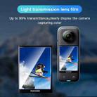For Insta360 X3 2pcs Transparent HD Curved Protective Film - 3