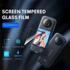 For Insta360 X3 2pcs Transparent HD Curved Protective Film - 4