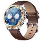 NX1 1.32 inch Color Screen Smart Watch,Support Heart Rate Monitoring/Blood Pressure Monitoring(Gold) - 1