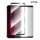 For Asus Rog Phone 6 / 6D / 6 Pro 10pcs ENKAY Full Glue 0.26mm 9H 2.5D Tempered Glass Full Film - 1