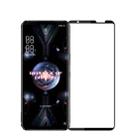 For ASUS ROG Phone 6D / 6D Ultimate / Phone 5 PINWUYO 9H 2.5D Full Screen Tempered Glass Film(Black) - 1