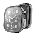 For Apple Watch Ultra 49mm ENKAY Full Coverage Electroplated Soft TPU Case with Screen Film(Black) - 1