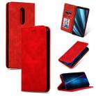 Retro Skin Feel Business Magnetic Horizontal Flip Leather Case for Sony Xperia 1 & Xperia XZ4(Red) - 1