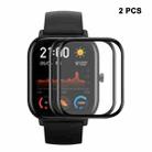 2pcs For Amazfit GTS 4 ENKAY 3D Full Coverage Soft PC Edge + PMMA HD Screen Protector Film - 1