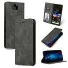 Retro Skin Feel Business Magnetic Horizontal Flip Leather Case for Sony Xperia 10 Plus & Xperia XA3 Ultra(Dark Gray) - 1