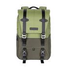 K&F CONCEPT KF13.087AV1 Photography Backpack Light Large Capacity Camera Case Bag with Rain Cover(Army Green) - 2