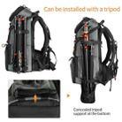 K&F CONCEPT KF13.107 Large Capacity Photography Bag Waterproof Hiking Travel DSLR Backpack with Raincover - 4