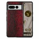 For Google Pixel 7 Pro SnakeskinLeather Phone Case(Red) - 1